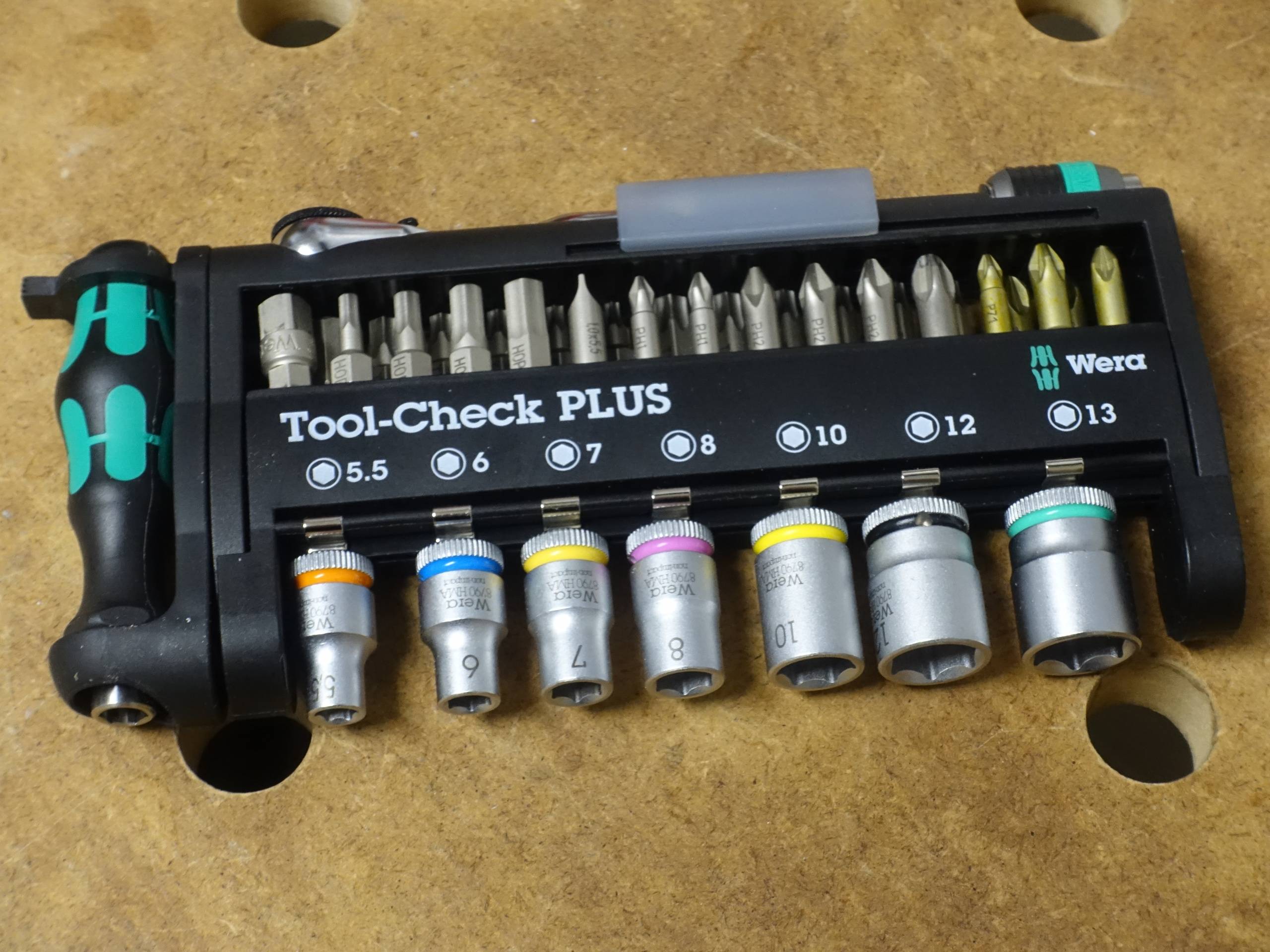 Soporte de pared Wera Tool-Check Plus (sin clip para cinturón)