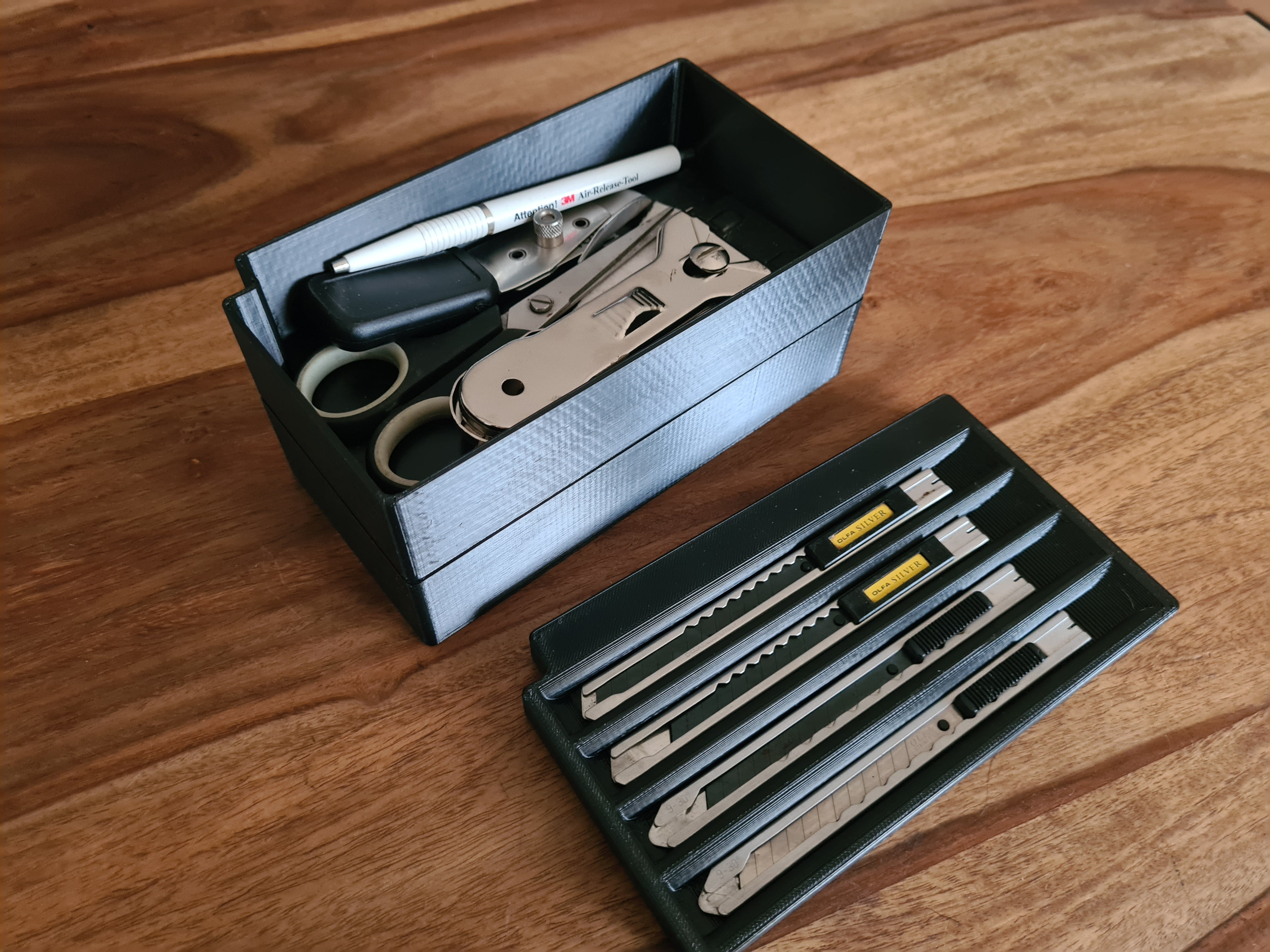Caja de cuchillos modular para sistemas BOSCH L-Boxx y Sortimo