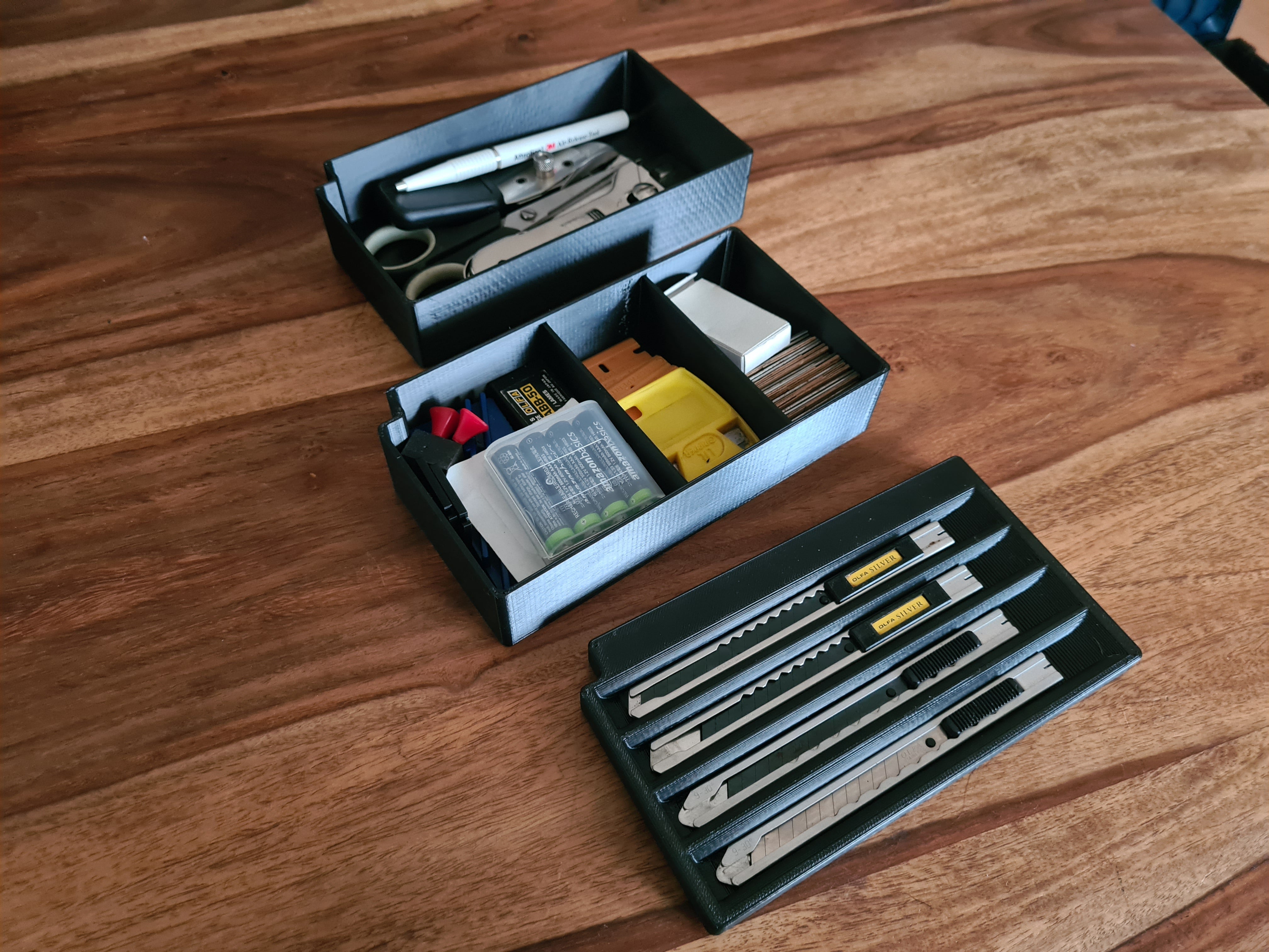 Caja de cuchillos modular para sistemas BOSCH L-Boxx y Sortimo