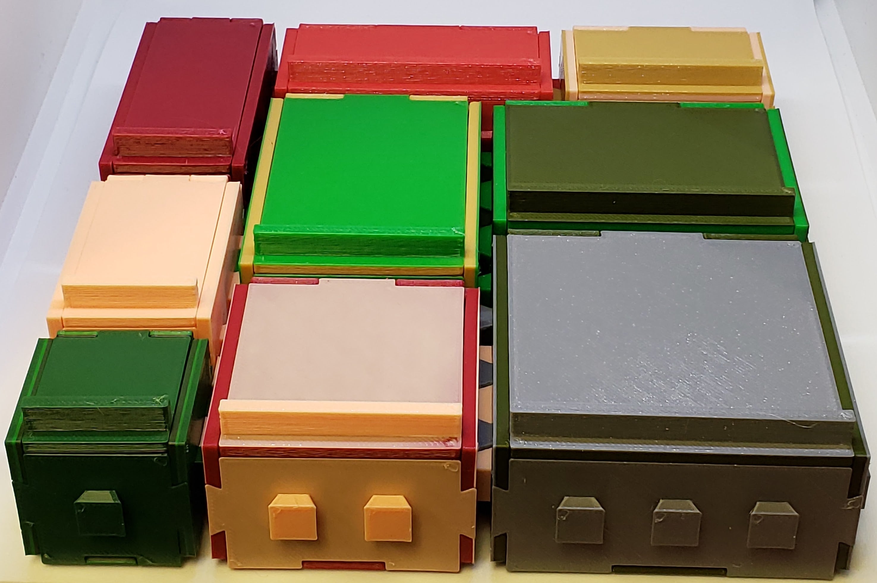 Cajas de almacenamiento modulares interconectables
