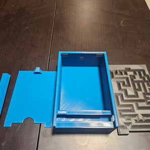 Caja de regalo laberinto interactivo - Edición grande con 4 laberintos desafiantes