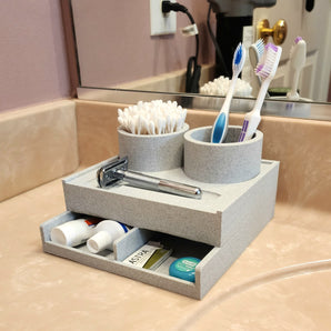 Organizador de fregadero Fang Alt – Almacenamiento inteligente para el baño