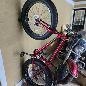 Soporte de pared para bicicleta de 112 mm: almacenamiento óptimo