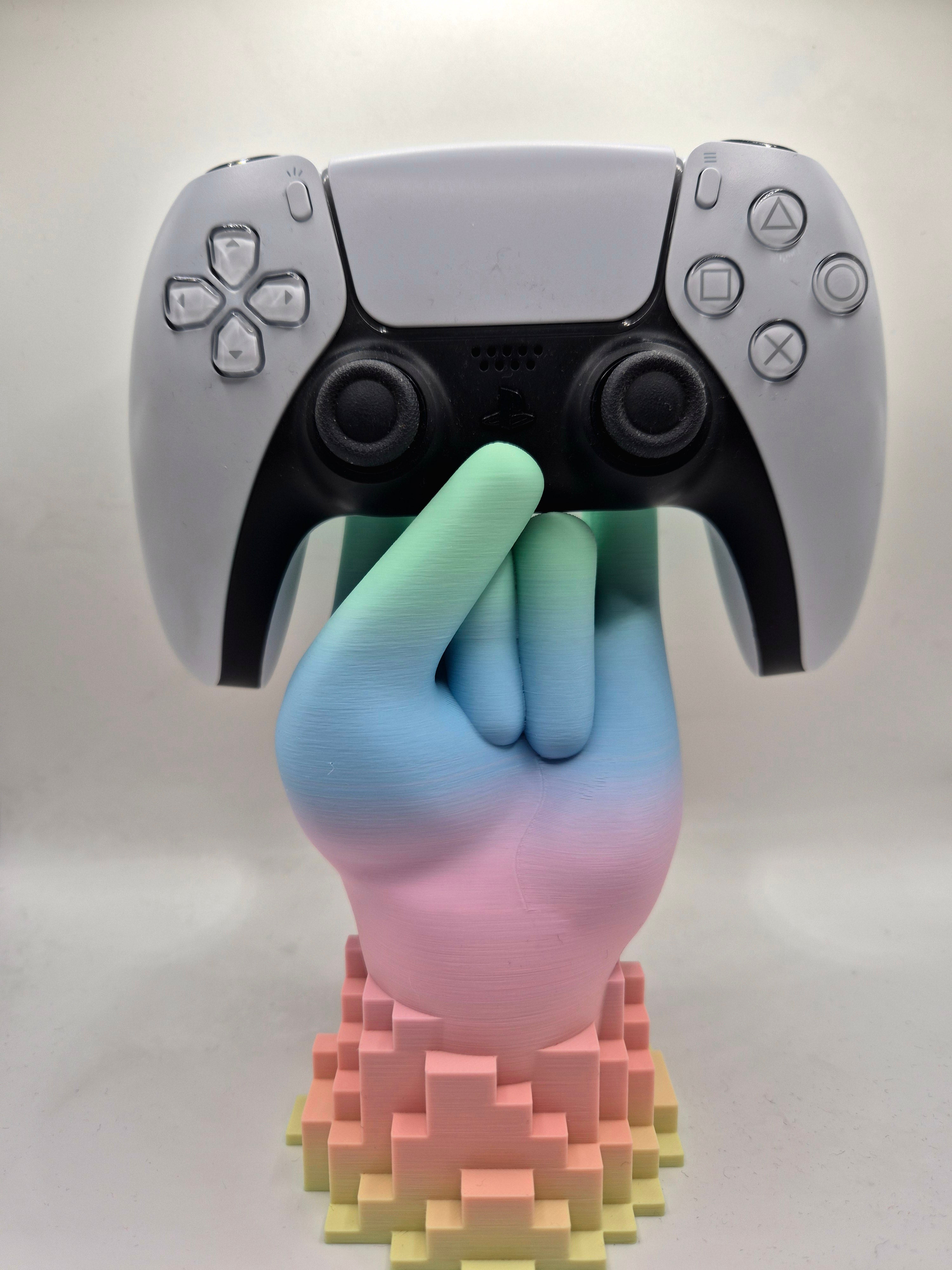 Soporte de mando de mano para mandos de PS5 y Xbox