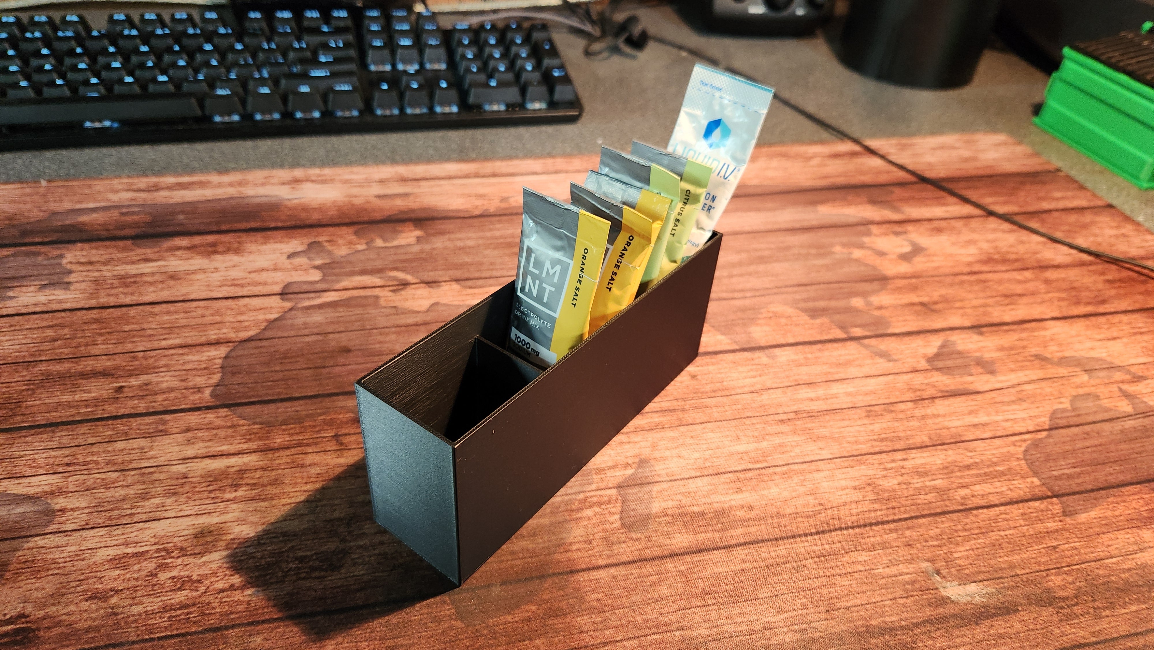 Smart Organizer til Drikkepulverpakker