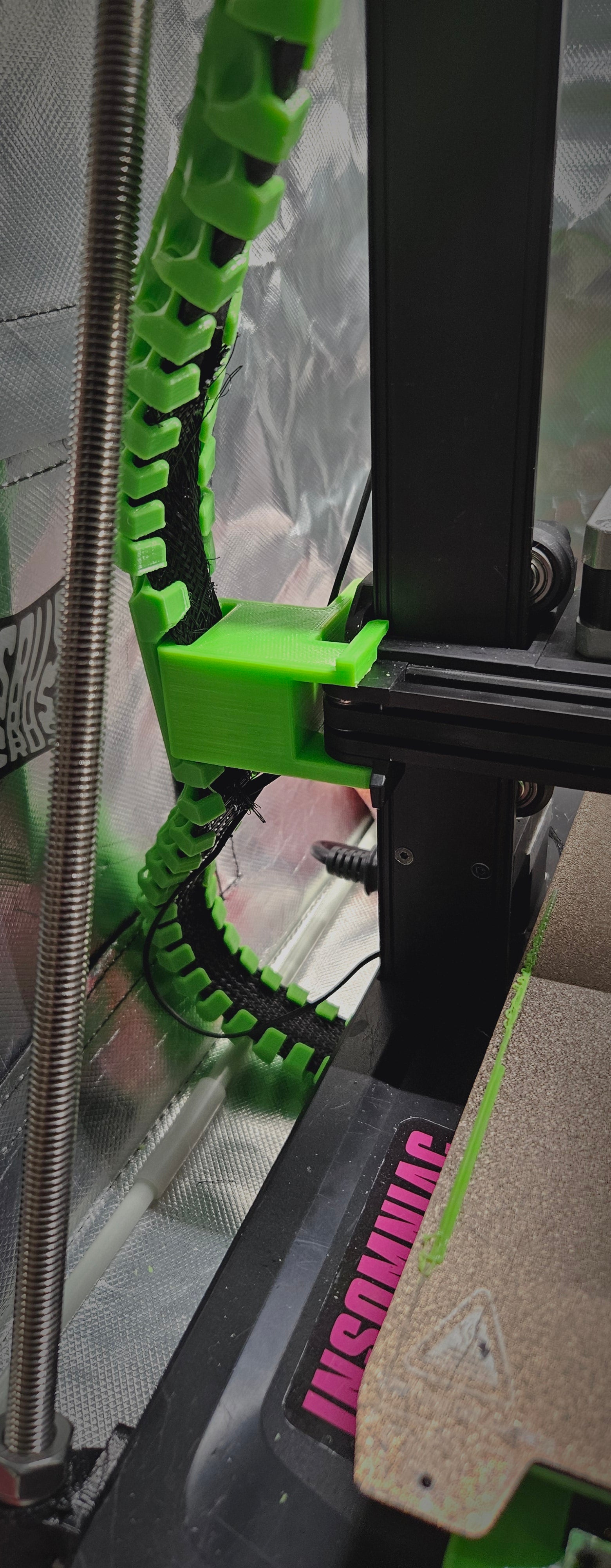 Soporte de cable lateral para Ender 3 v3 SE