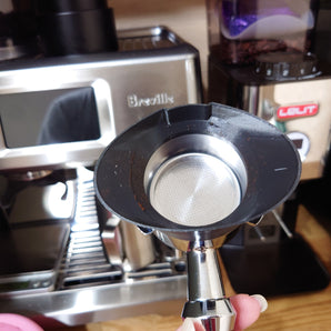 Embudo dosificador de 54 mm para Lelit PL72 y portafiltro Breville