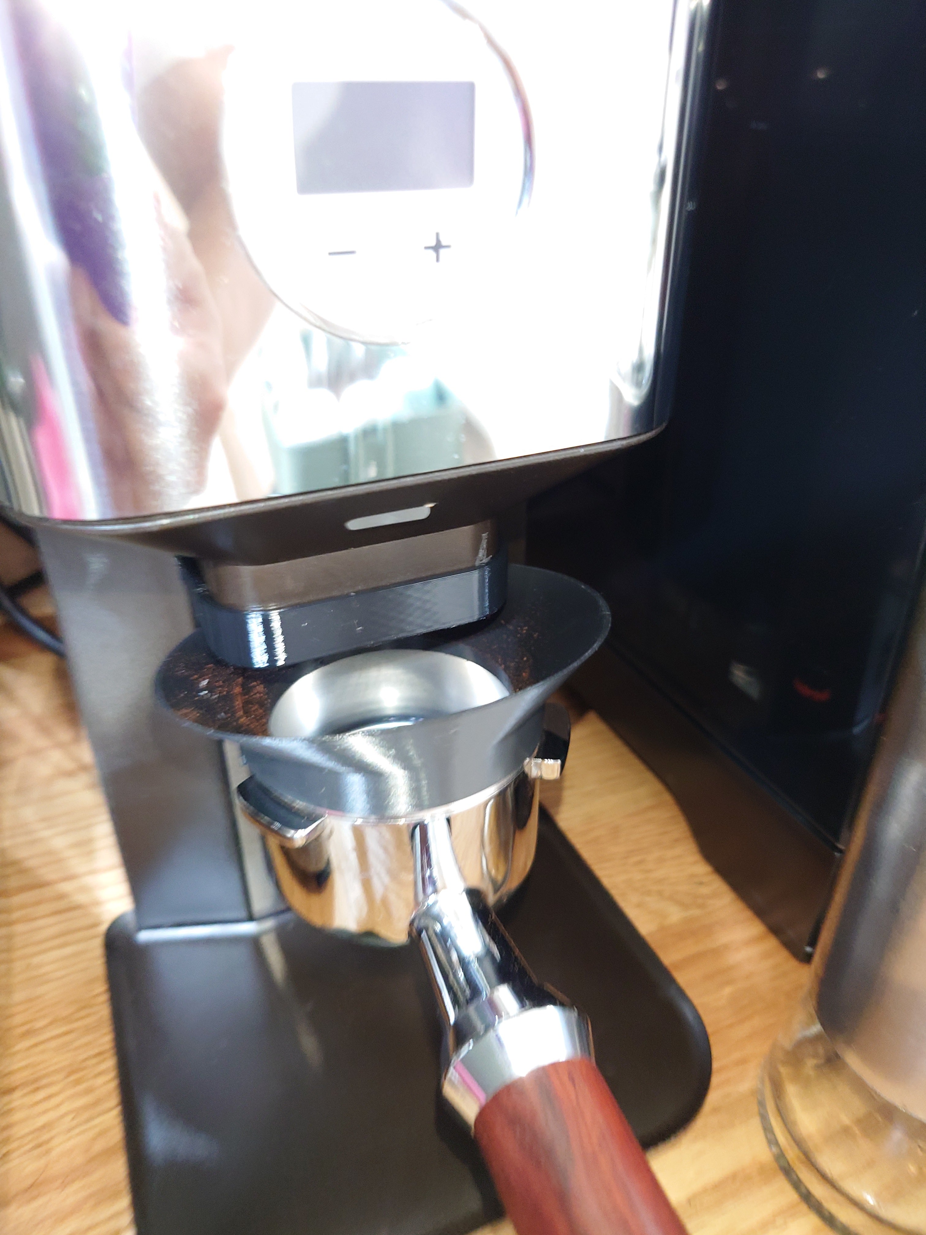 Embudo de dosificación de 54 mm para portafiltro Lelit PL72 y Breville