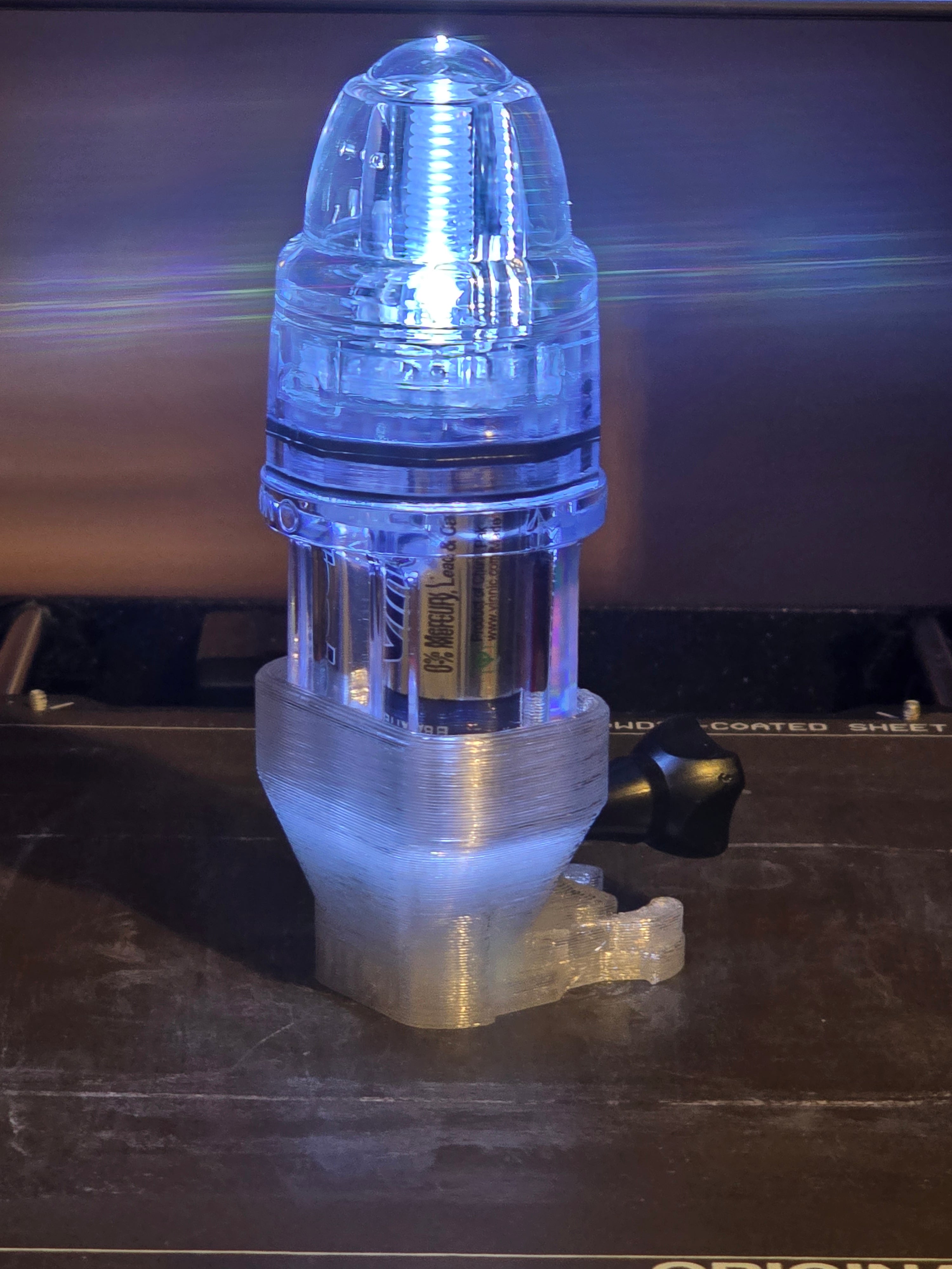 Montaje GoPro para lámpara de navegación marina (modelo CAD)