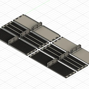 Placa ciega de 19 pulgadas y 3U para armario de rack