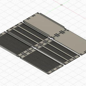 Paneles ciegos de 10 pulgadas y 3U para armario de rack