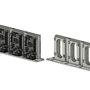 Rack de montaje de 10 pulgadas para Raspberry Pi 5
