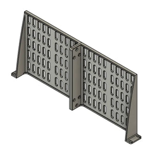 Estante de rack de 19 pulgadas para equipos de red ligeros
