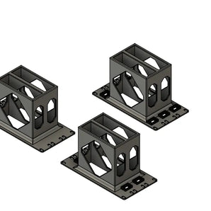 Soporte de rack 3U de 10" para 2x Sonos Port