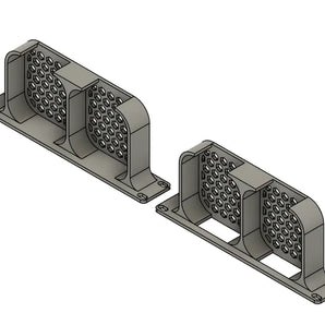 Soporte de rack de 10 pulgadas para dos puentes Philips Hue