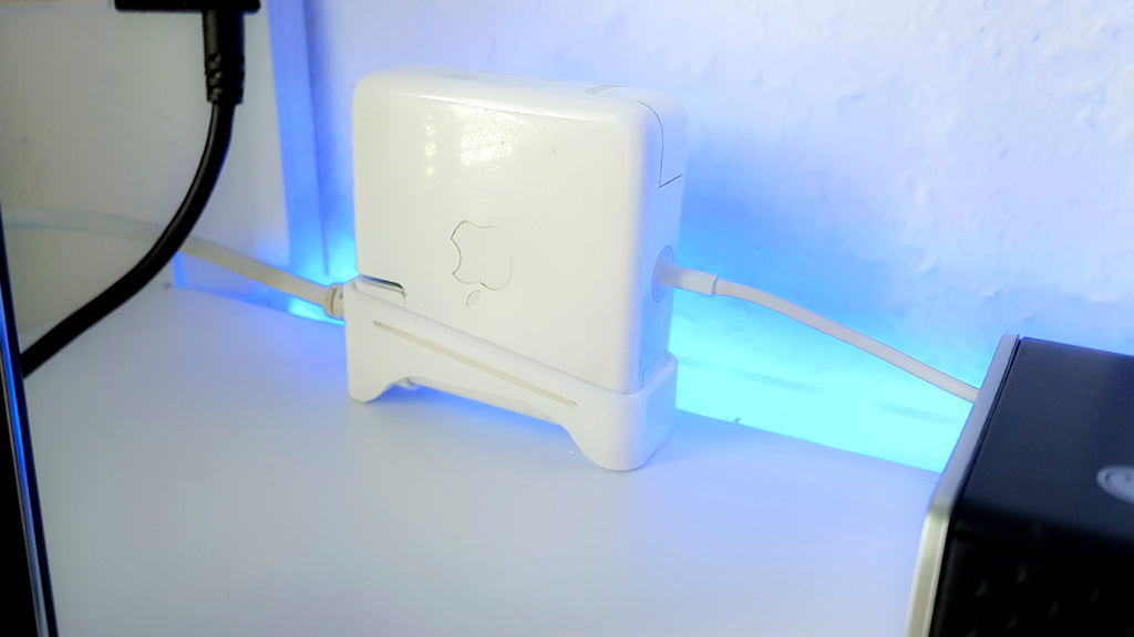 Práctico soporte para fuente de alimentación Apple MacBook Pro 85W MagSafe2