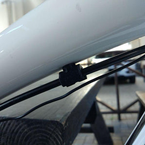 Abrazadera para tubo de freno y soporte para cable para bicicleta