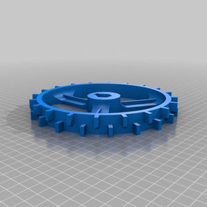 Rueda para robot cortacésped