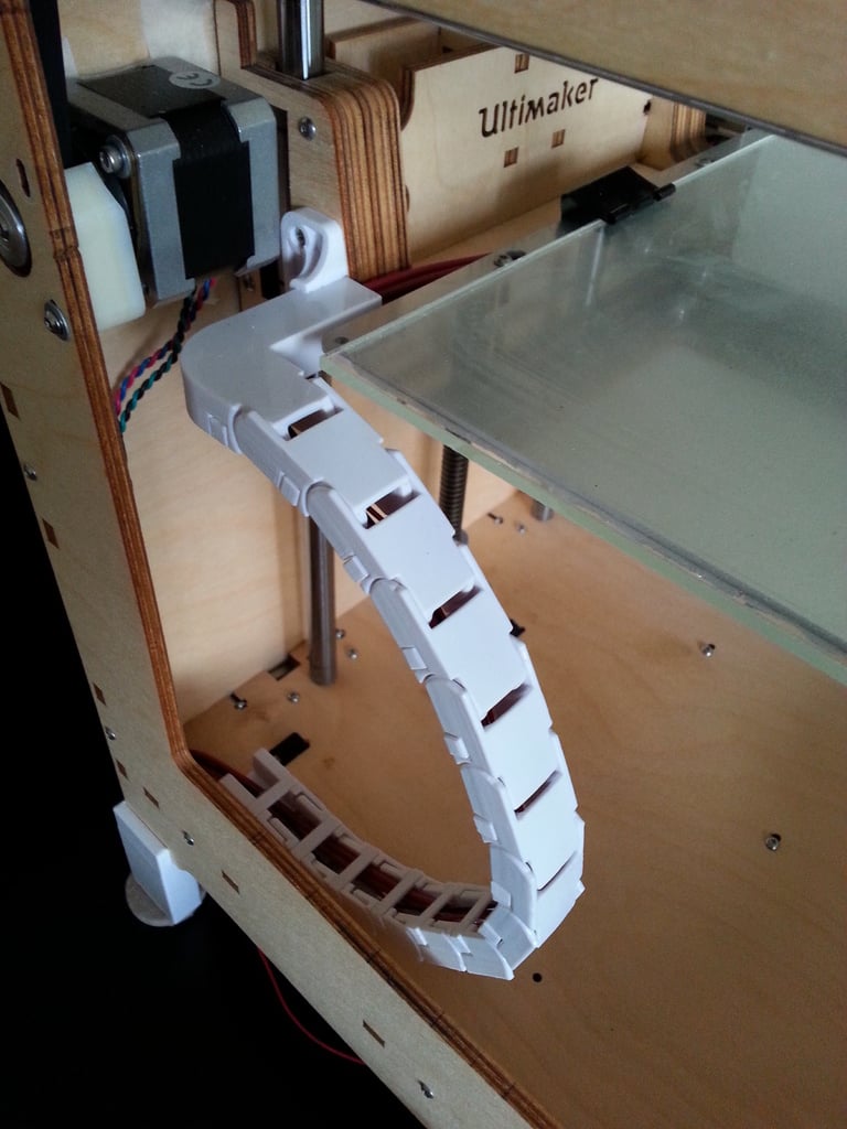 Adaptador de cadena de cables Ultimaker Original para camas térmicas de bricolaje