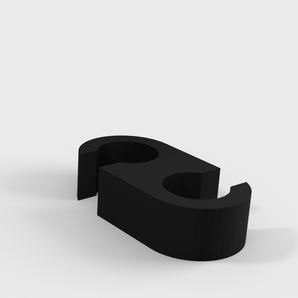 2 Clips de cable para bicicleta