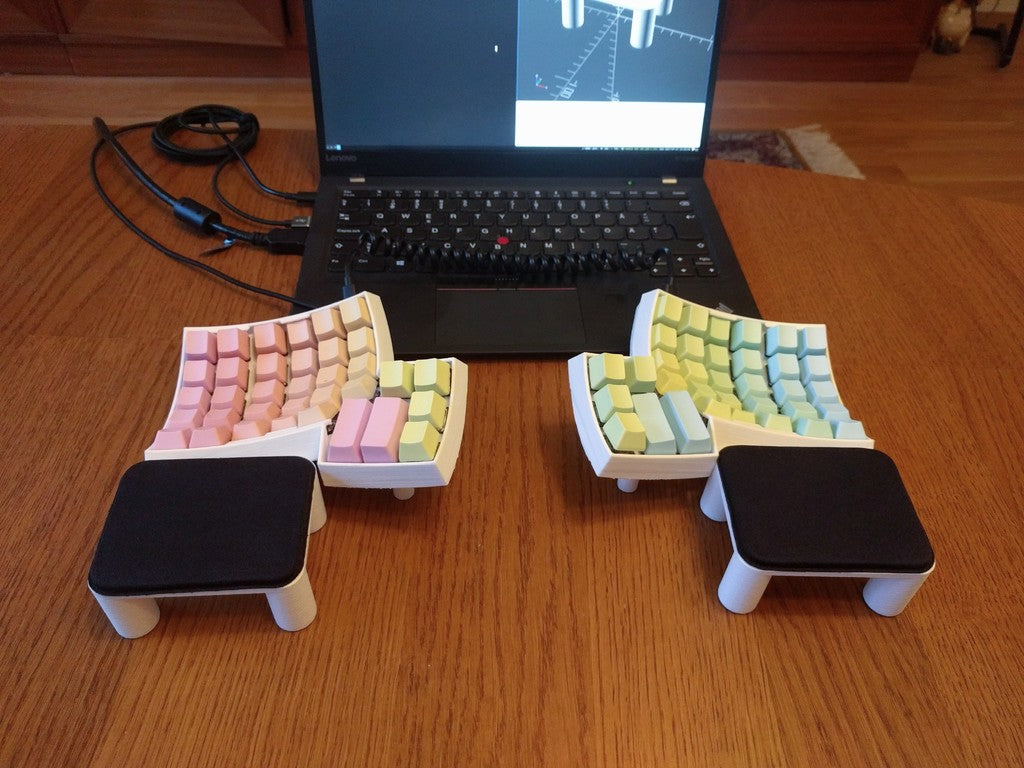 Reposamuñecas ergonómico para teclado Dactyl