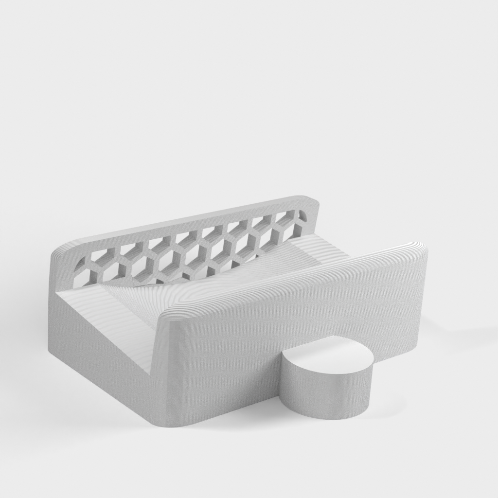 Soporte / soporte para ukelele para cuerpo de 60 mm de ancho