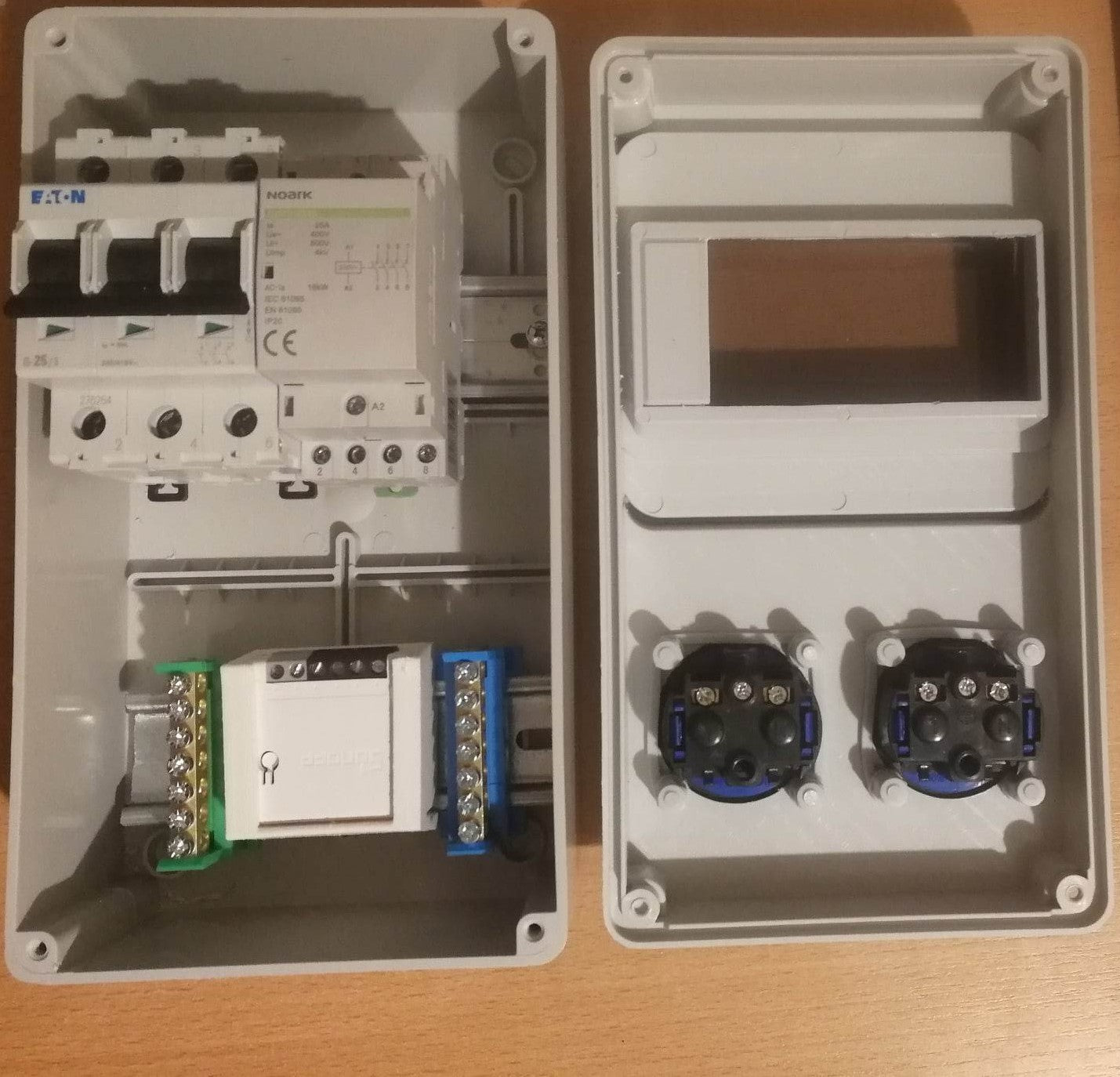 Soporte de carril DIN para interruptor inteligente Sonoff ZigBee