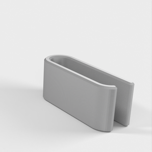 Organizador de cables sencillo para escritorios