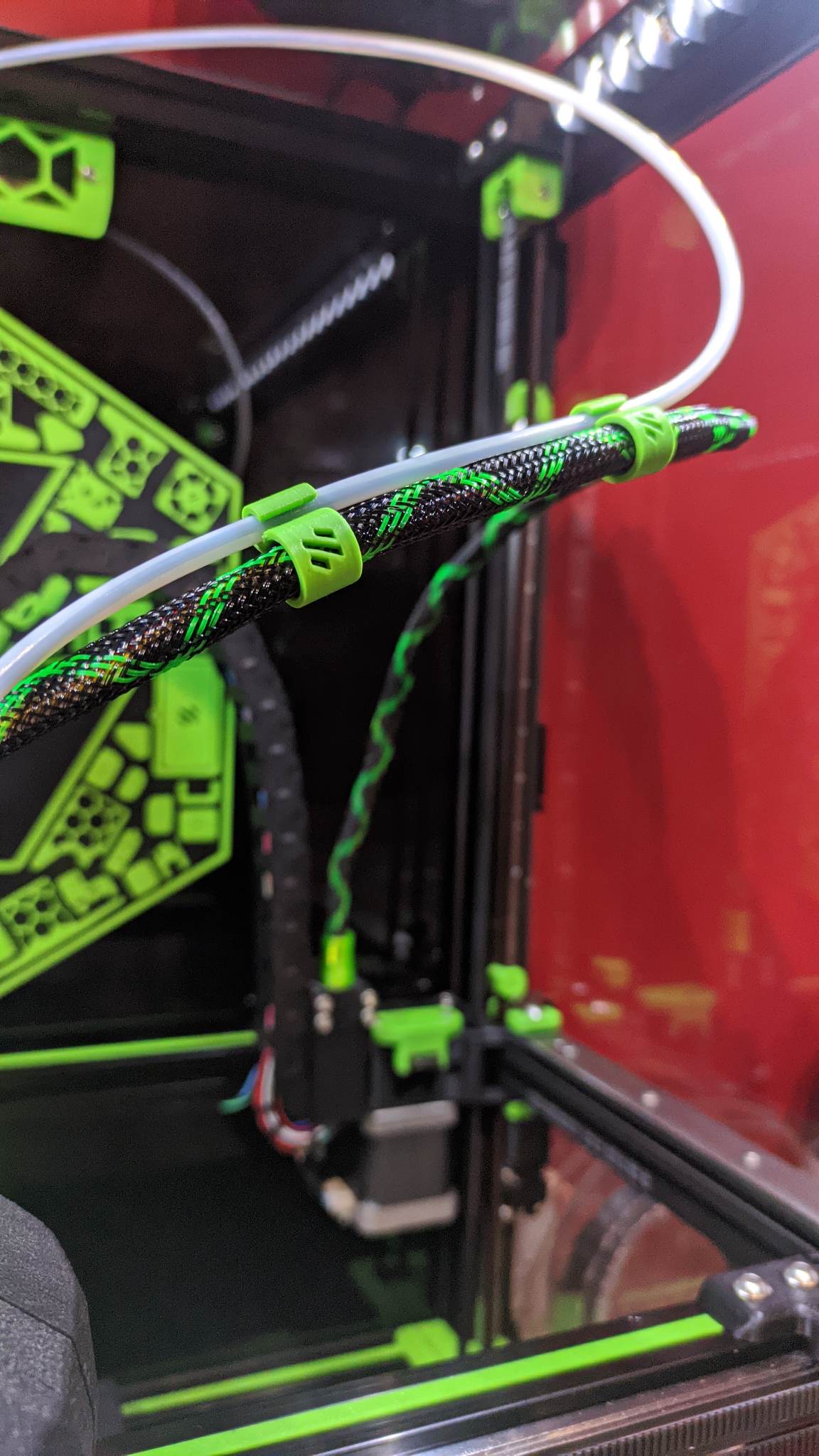 Abrazadera de cable Voron umbilical mod CANbus