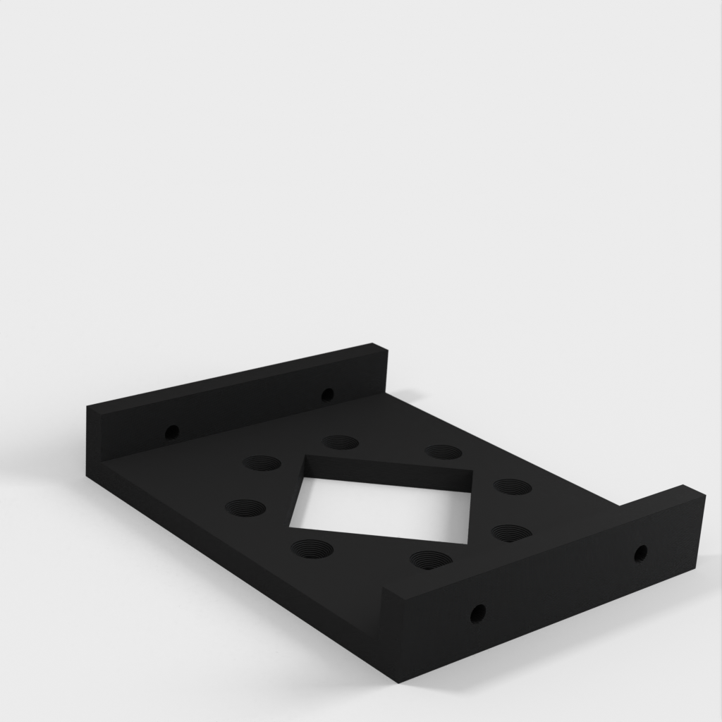 Soporte Vesa para tablero perforado IKEA Skadis para pantallas pesadas