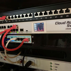 Montaje en rack de 19 pulgadas para MikroTik hEX (S)