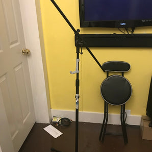 Clip-on Holder para soporte de micrófono - Organización de cables y auriculares