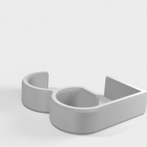 Clip guía cables de escritorio Compatible con IKEA - 34mm