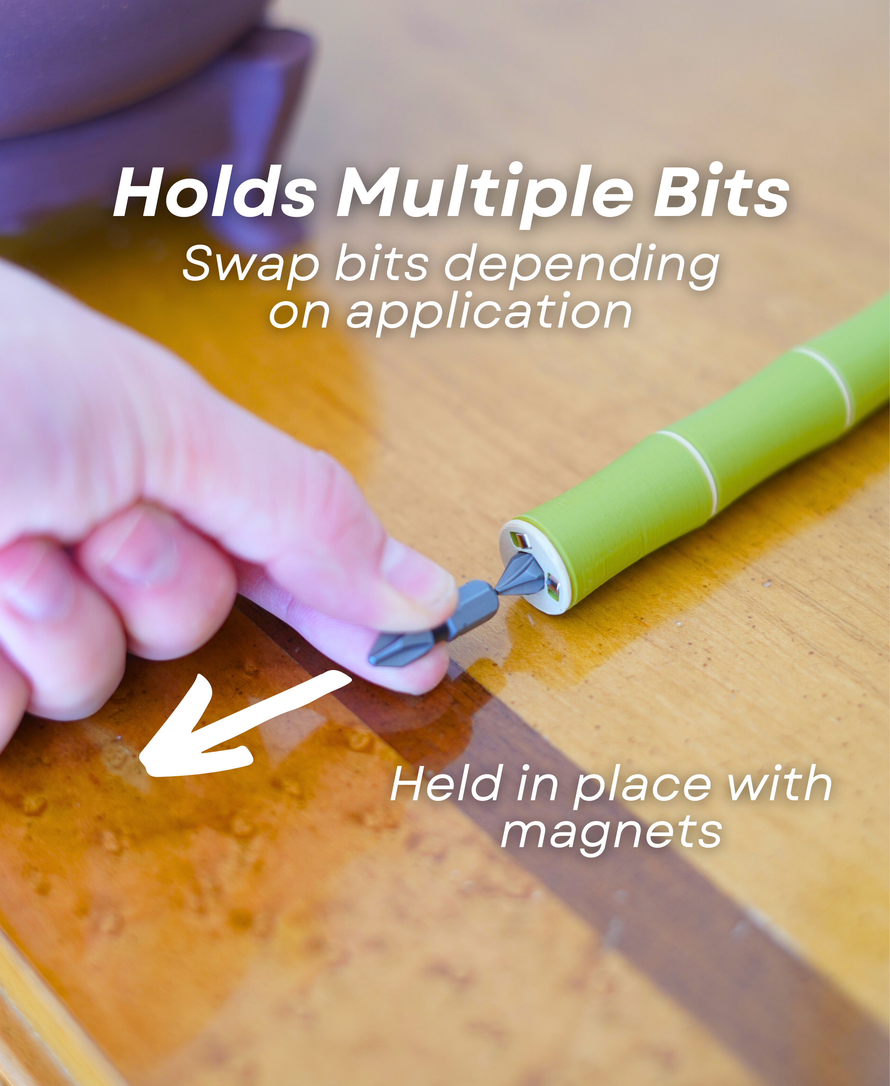 Bamboo Bits: Almacenamiento de herramientas elegante para el escritorio