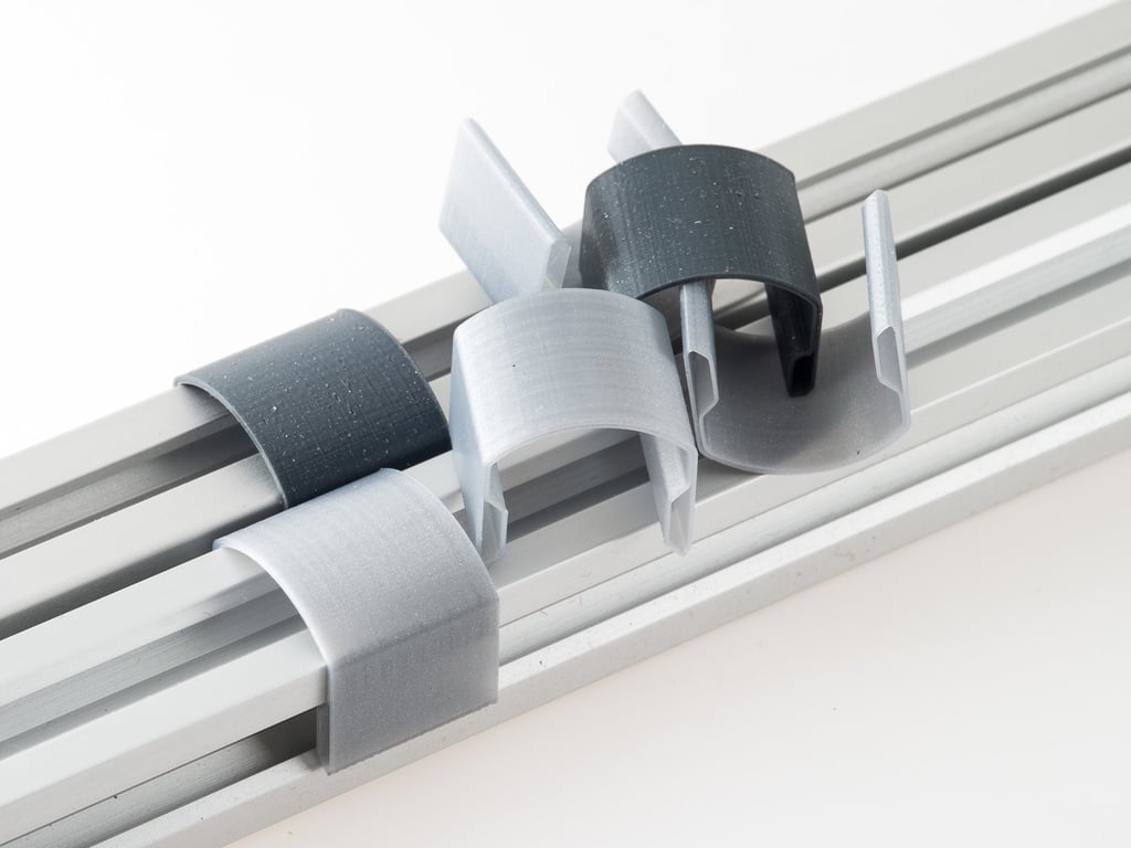 Clips de cable para perfiles de aluminio 2020