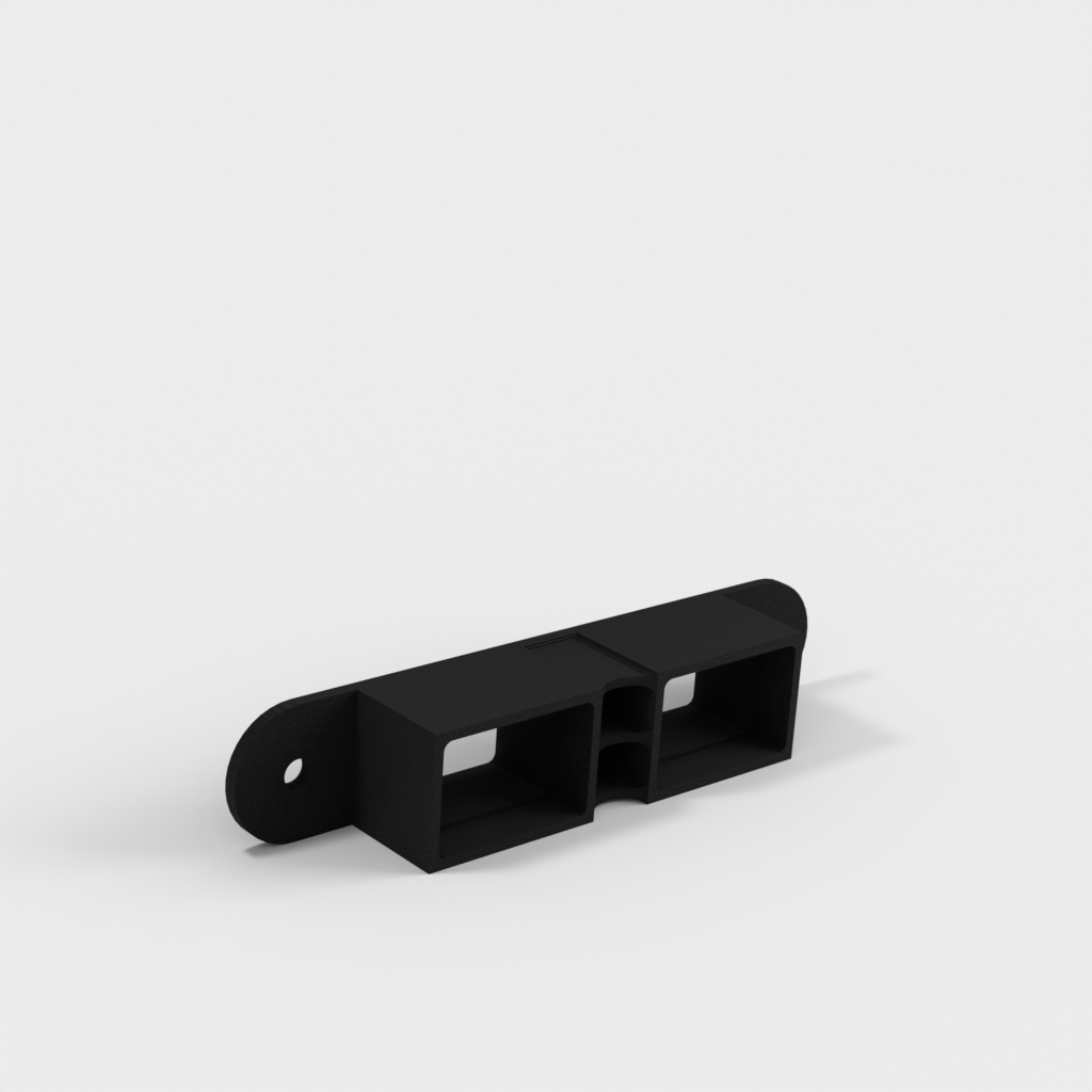 Brida para soporte de cable USB para concentrador USB de 4 puertos y cable de extensión USB3