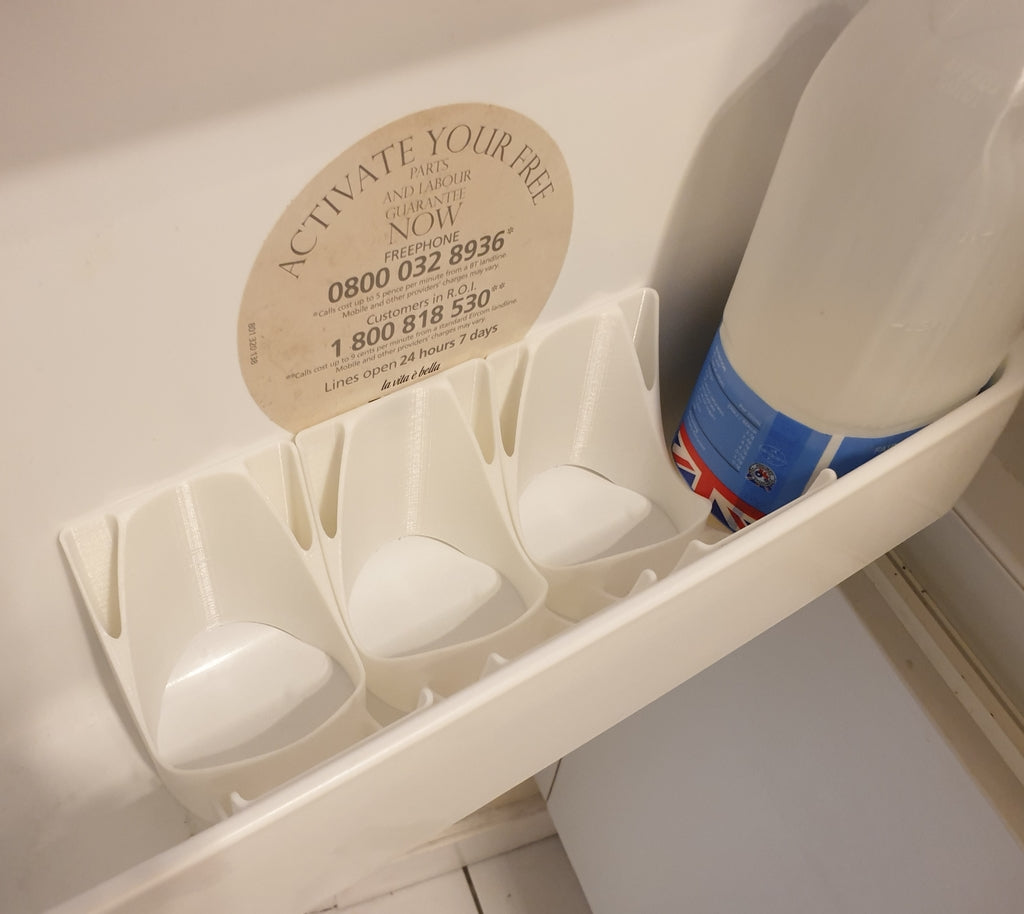 Soporte para botellas y vasos para puerta de frigorífico