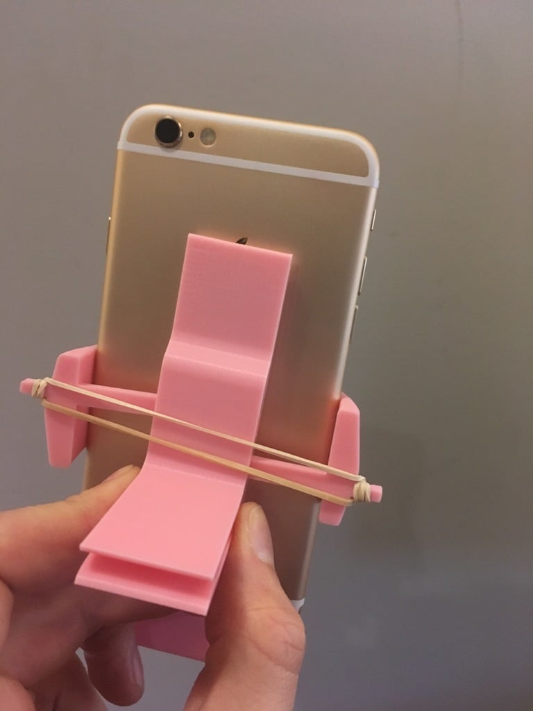 Soporte universal para teléfono móvil con autocierre para ventilación