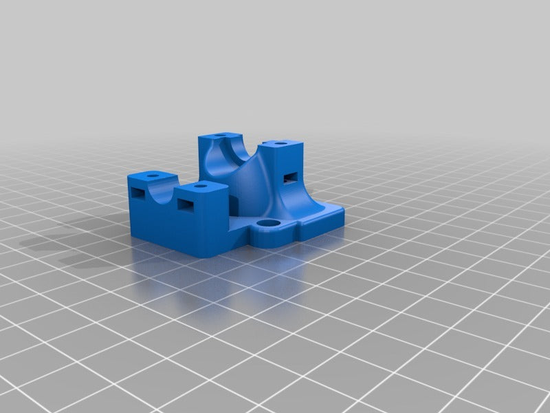 Soporte de actualización para Geeetech A10/A30: Soporte para Hotend E3D V6 y ventilador Dual 5015