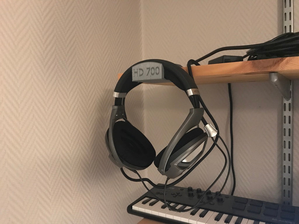 Soporte para auriculares y cables Sennheiser HD700 para estante