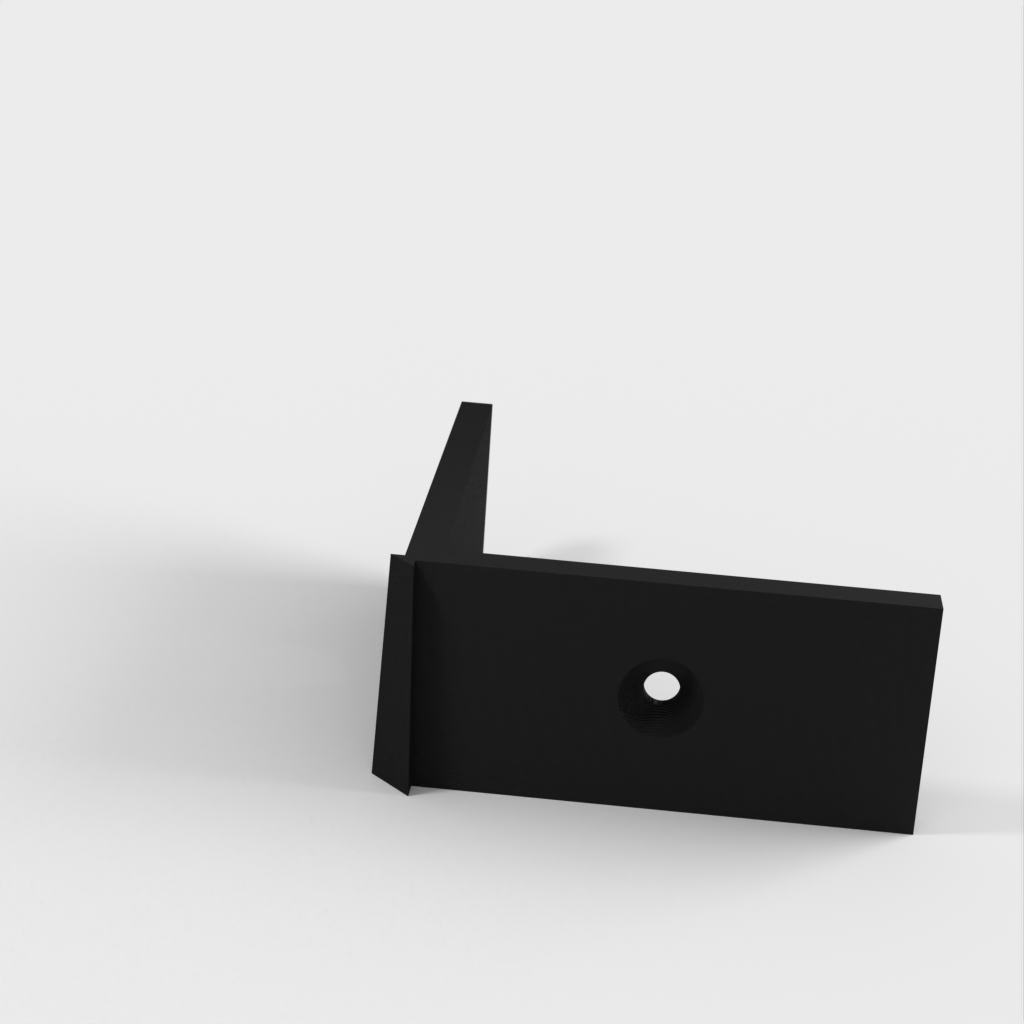 Montaje de esquina para cámara web infrarroja ELP V2 para gabinete Ikea Lack