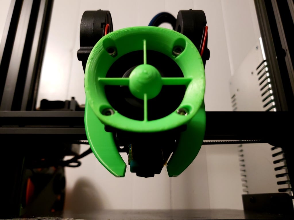 Soporte de actualización para Geeetech A10/A30: Soporte para Hotend E3D V6 y ventilador Dual 5015
