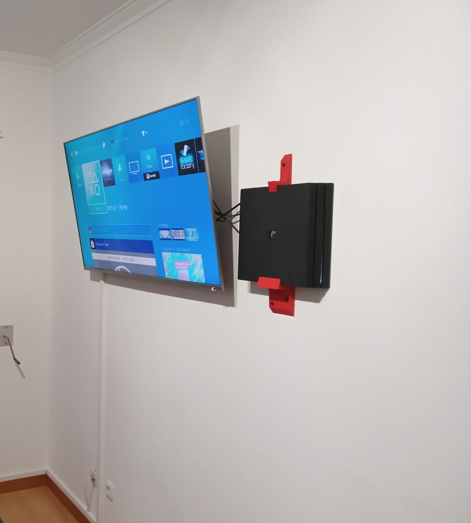 Montaje en pared para PS4 Pro