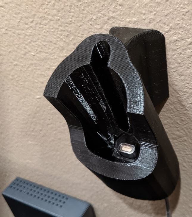 Soporte de pared para controlador HTC Vive con función de carga