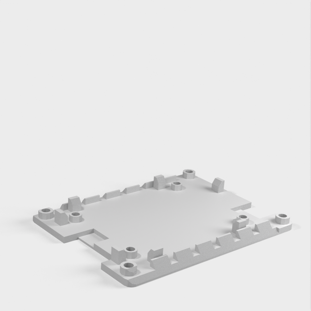 Base de montaje del microcontrolador BeagleBone Black para ClamShelf