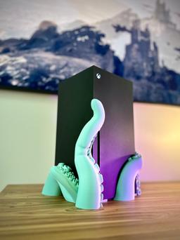 Base de acoplamiento de tentáculos única para la consola Xbox Series X