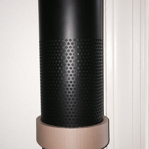 Montaje en pared para Amazon Echo con gestión de cables