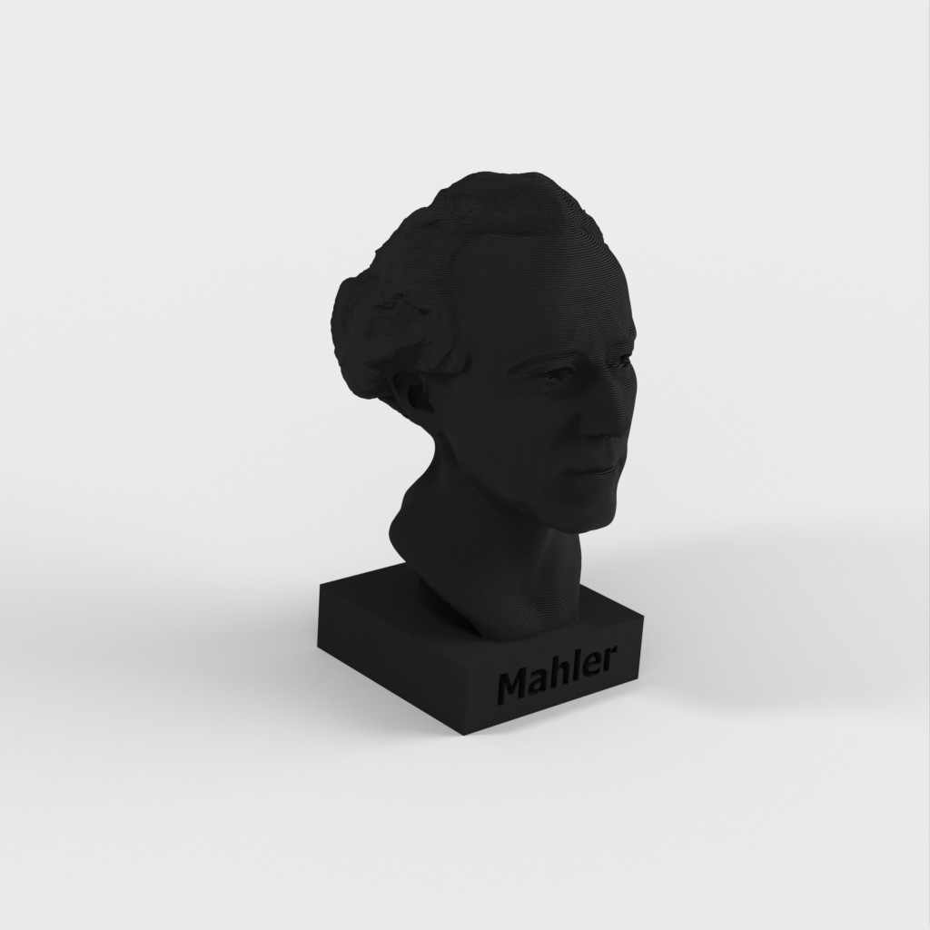 Busto/estatua de Gustav Mahler