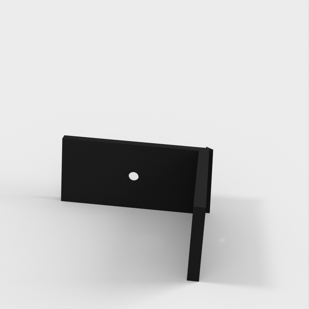 Montaje de esquina para cámara web infrarroja ELP V2 para gabinete Ikea Lack