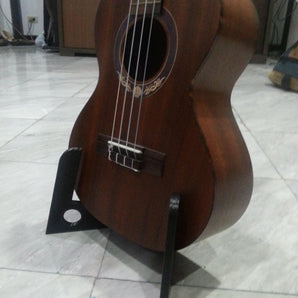 Soporte plegable para ukelele con bloqueo trasero para ukelele tenor